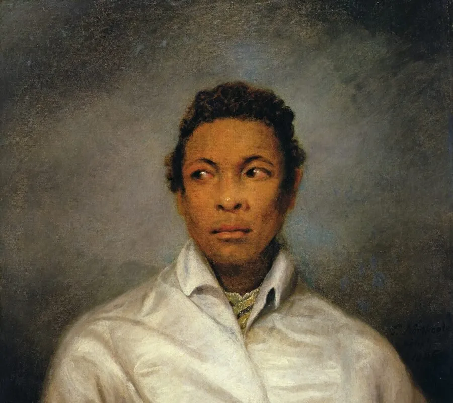 A portrait of Ira Aldridge