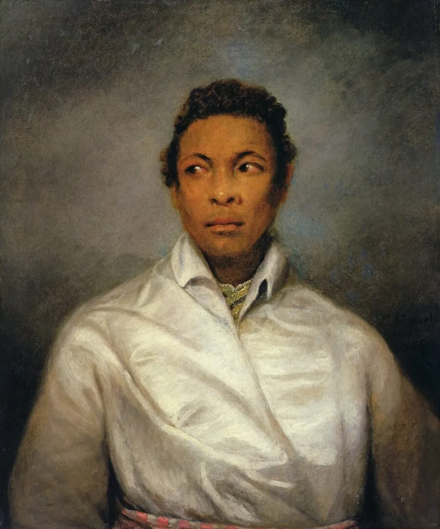 A portrait of Ira Aldridge
